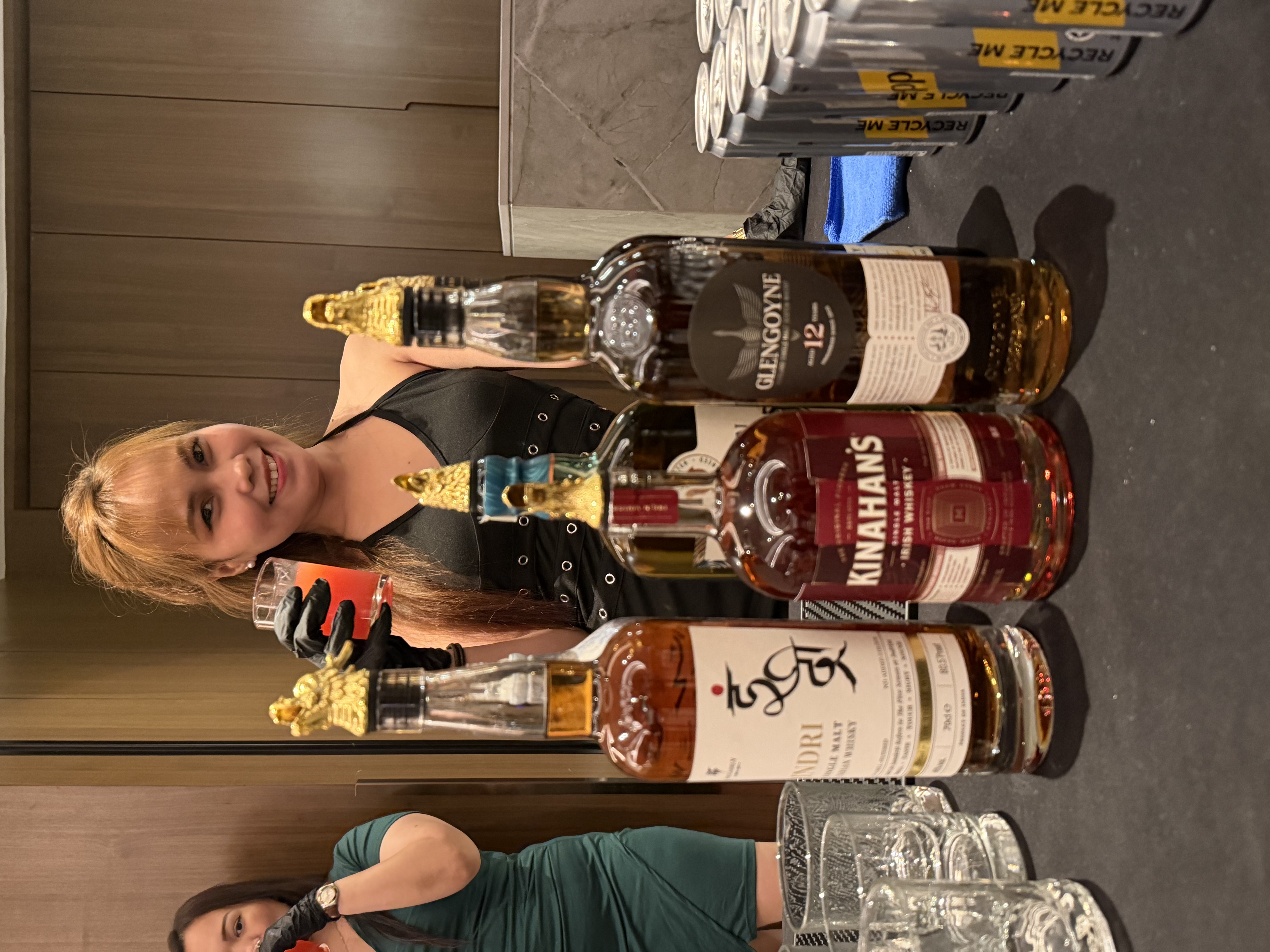 Event beverage and bar setup